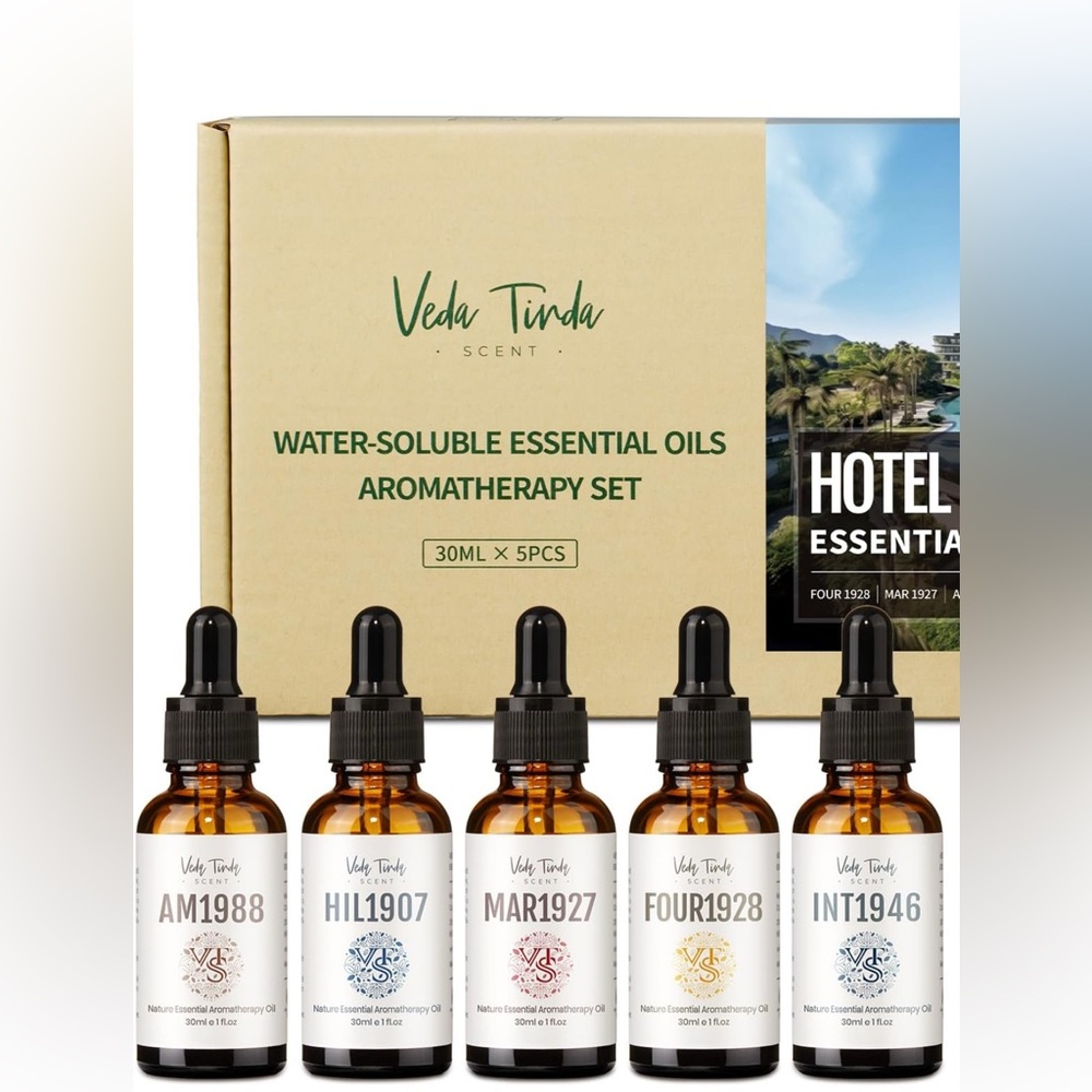🪷 VEDA TINDA SCENT Aromatherapy set - water soluble 🪷